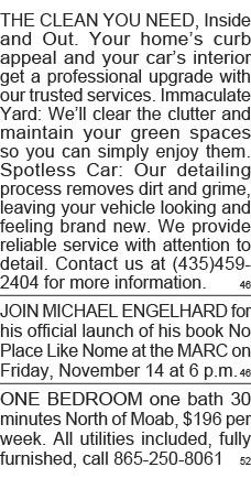 THE CLEAN YOU NEED, Inside and Out  Your home s curb appeal and your car s interior get a professional upgrade with o   