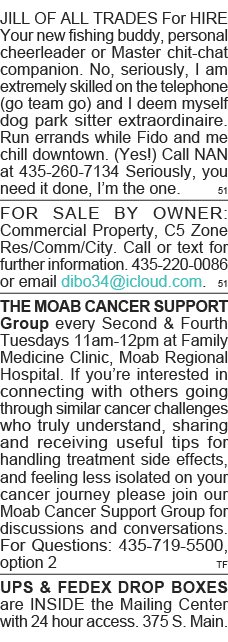 JILL OF ALL TRADES For HIRE Your new fishing buddy, personal cheerleader or Master chit-chat companion  No, seriously   