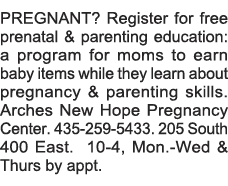 PREGNANT  Register for free prenatal & parenting education: a program for moms to earn baby items while they learn ab   