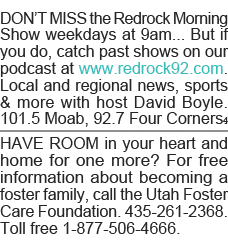 DON T MISS the Redrock Morning Show weekdays at 9am    But if you do, catch past shows on our podcast at www redrock9   