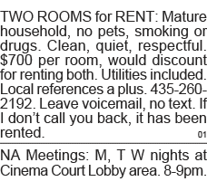 TWO ROOMS for RENT: Mature household, no pets, smoking or drugs  Clean, quiet, respectful   700 per room, would disco   