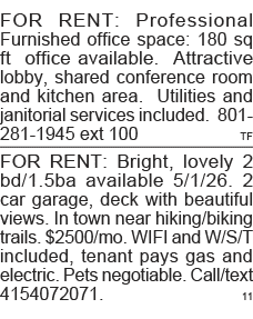 FOR RENT: Professional Furnished office space: 180 sq ft office available  Attractive lobby, shared conference room a   