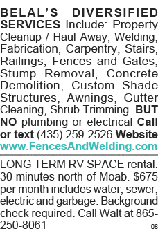 BELAL S DIVERSIFIED SERVICES Include: Property Cleanup   Haul Away, Welding, Fabrication, Carpentry, Stairs, Railings   