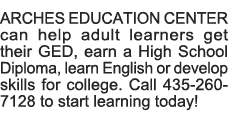 ARCHES EDUCATION CENTER can help adult learners get their GED, earn a High School Diploma, learn English or develop s   