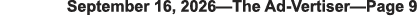 September 16, 2026â€”The Ad-Vertiserâ€”Page 9