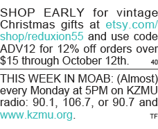 SHOP EARLY for vintage Christmas gifts at etsy com shop reduxion55 and use code ADV12 for 12% off orders over  15 thr   